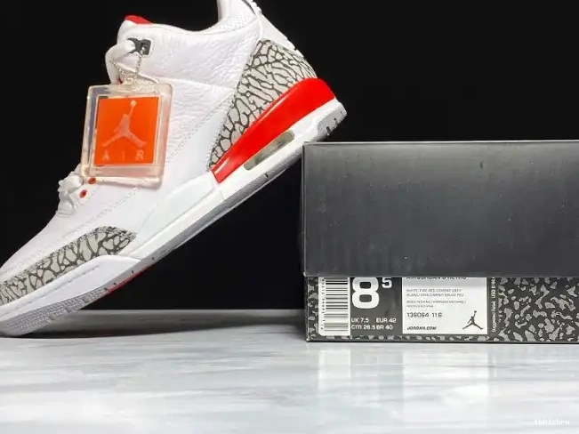 Reps TBK Retro of Jordan 3 Air Fame Hall 136064-116 0422